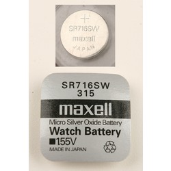  -  MAXELL SR716SW 315