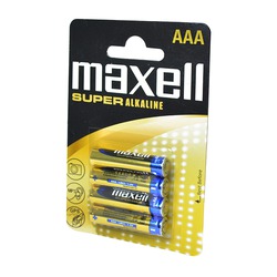     MAXELL Super Alkaline LR03 BL4
