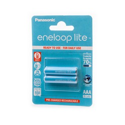   Panasonic eneloop lite BK-4LCCE/2BE 550mAh AAA BL2