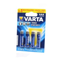     VARTA HIGH ENERGY 4903 LR03 3+1  BL4