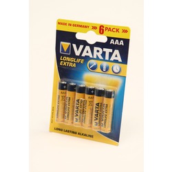     VARTA LONGLIFE 4103 LR03 BL6