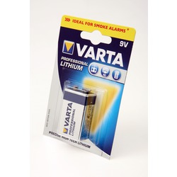     VARTA PROFESSIONAL LITHIUM 6122 9V BL1