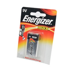Батарейка бытовая стандартных типоразмеров Energizer MAX 6LR61 BL1