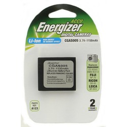 Аккумулятор для фото и видеокамер Energizer CGAS005 (Panasonic CGA-S005E) цифр.ф/ап P/Li1150/3.7V